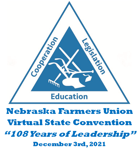 Upcoming Nebraska Farmers Union Virtual Convention Agenda Highlights Announced